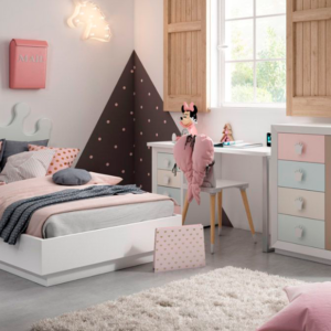 Dormitorio Infantil Disney Pink