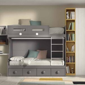 Dormitorio Juvenil con litera